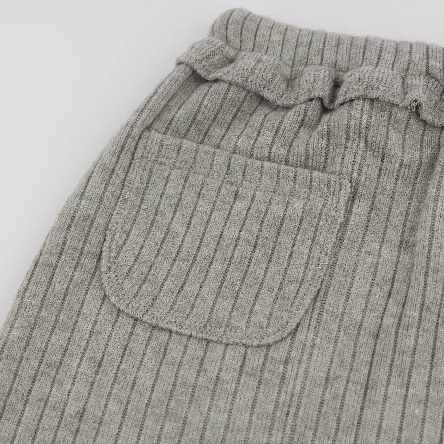 Wide Rib Fuzzy Sweater Knit Brooklyn Jogger