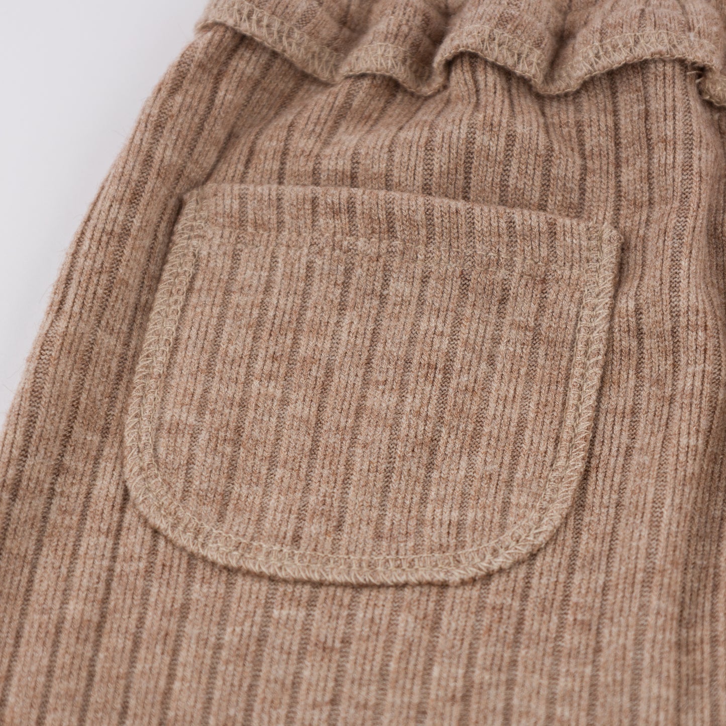 Wide Rib Fuzzy Sweater Knit Brooklyn Jogger