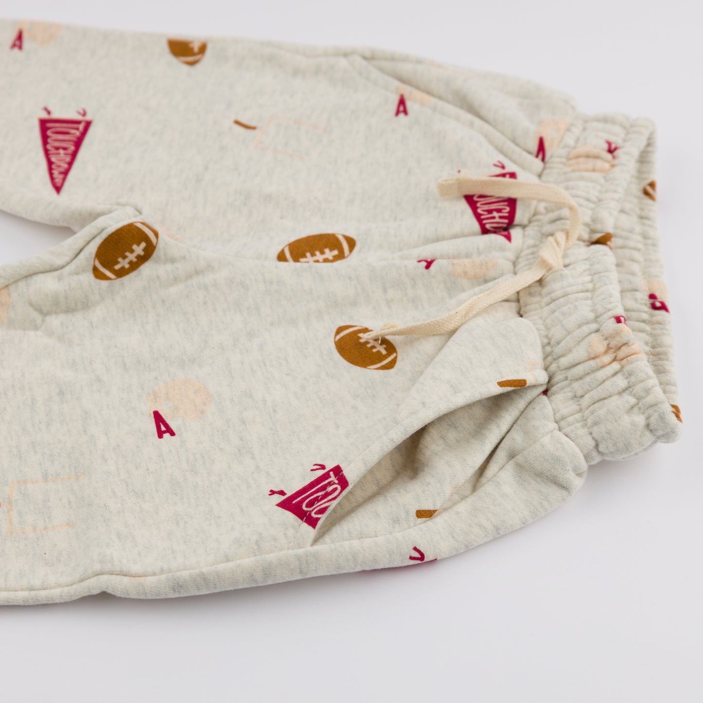 Football Print Pocket Jogger