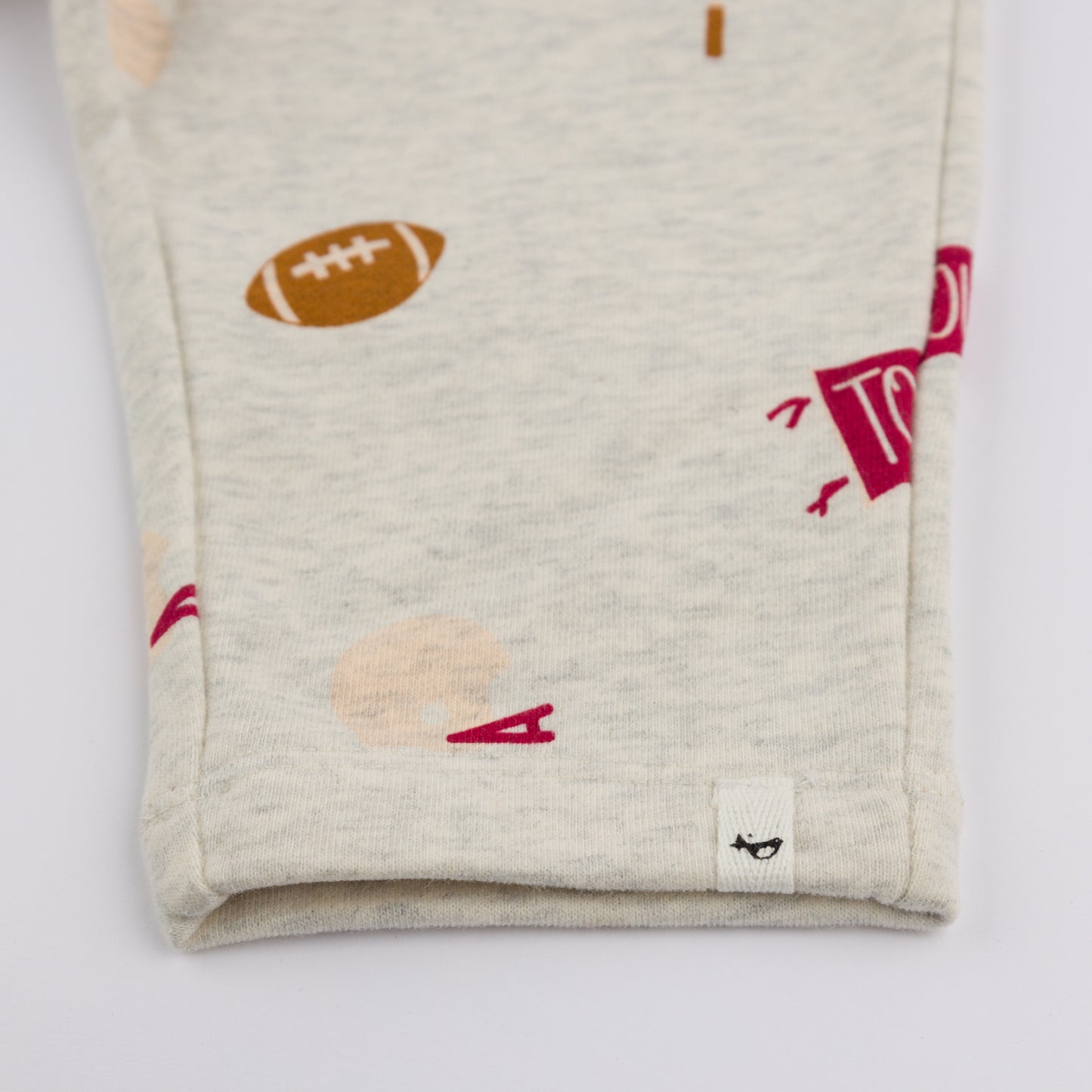 Football Print Pocket Jogger