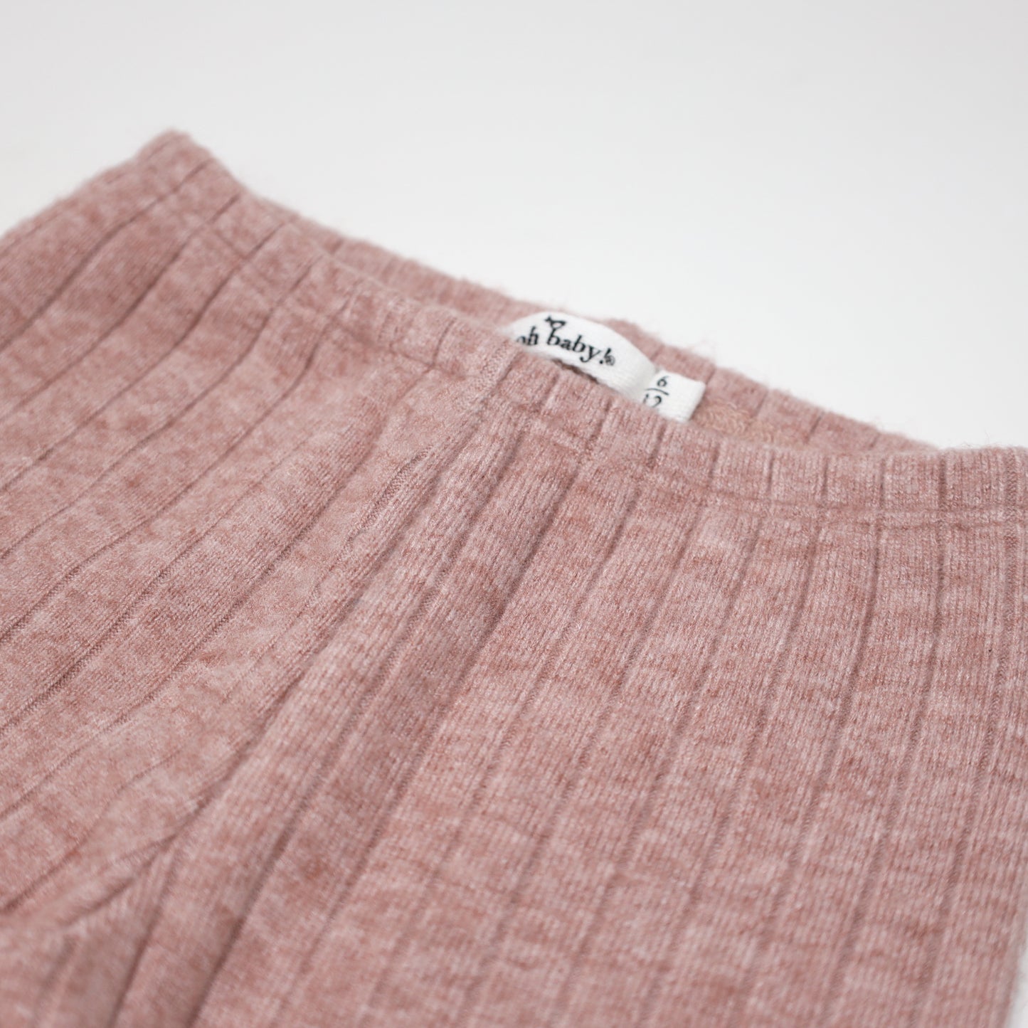 Wide Rib Sweater Knit Legging