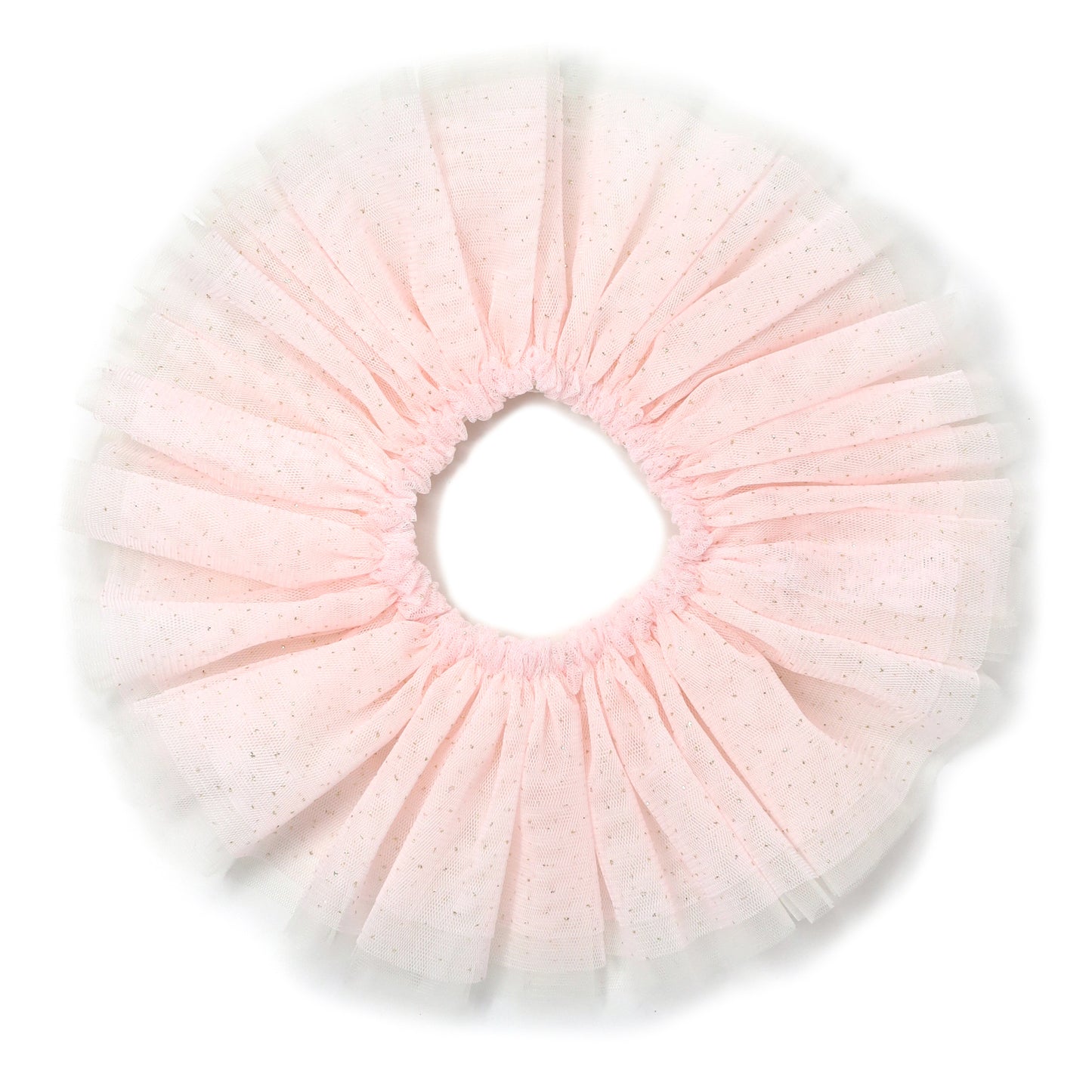 Frill Tutu Pale Pink/Gold Over Cream (infant)