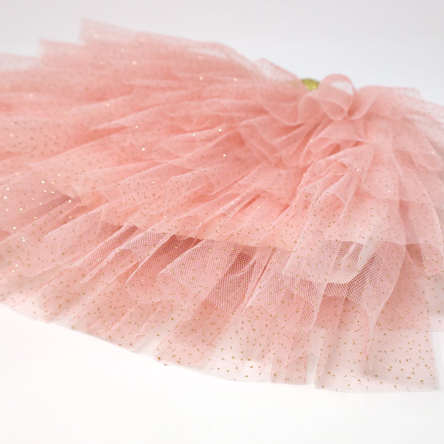 Gold Band Layered Frill Tutu Skirt
