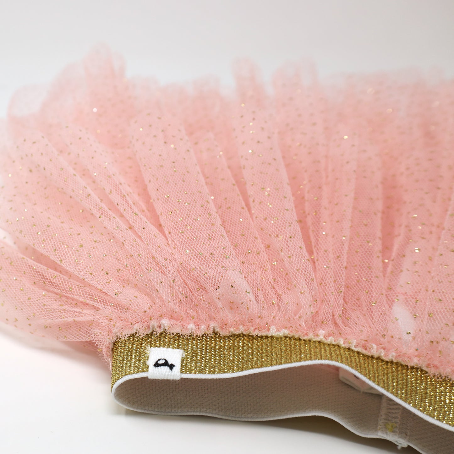 Gold Band Layered Frill Tutu Skirt