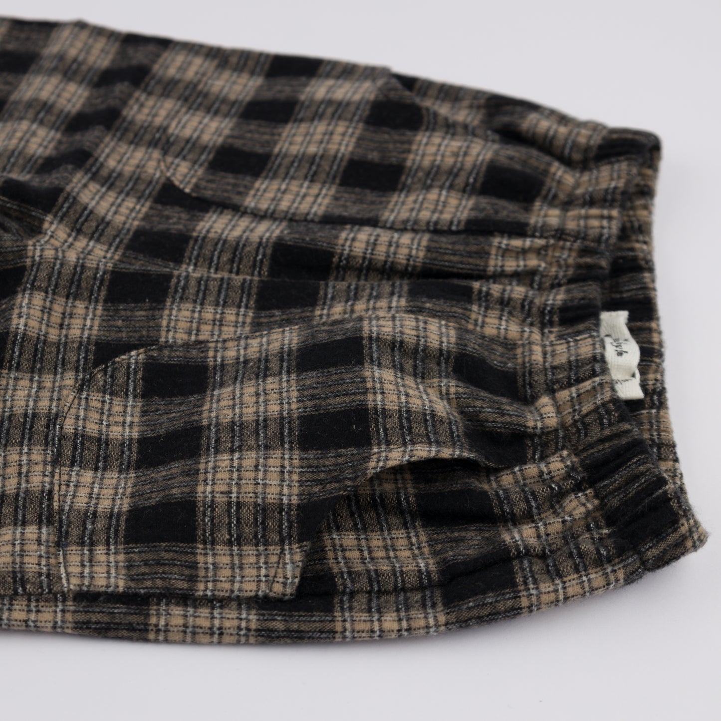 Scottish Plaid Pocket Trouser