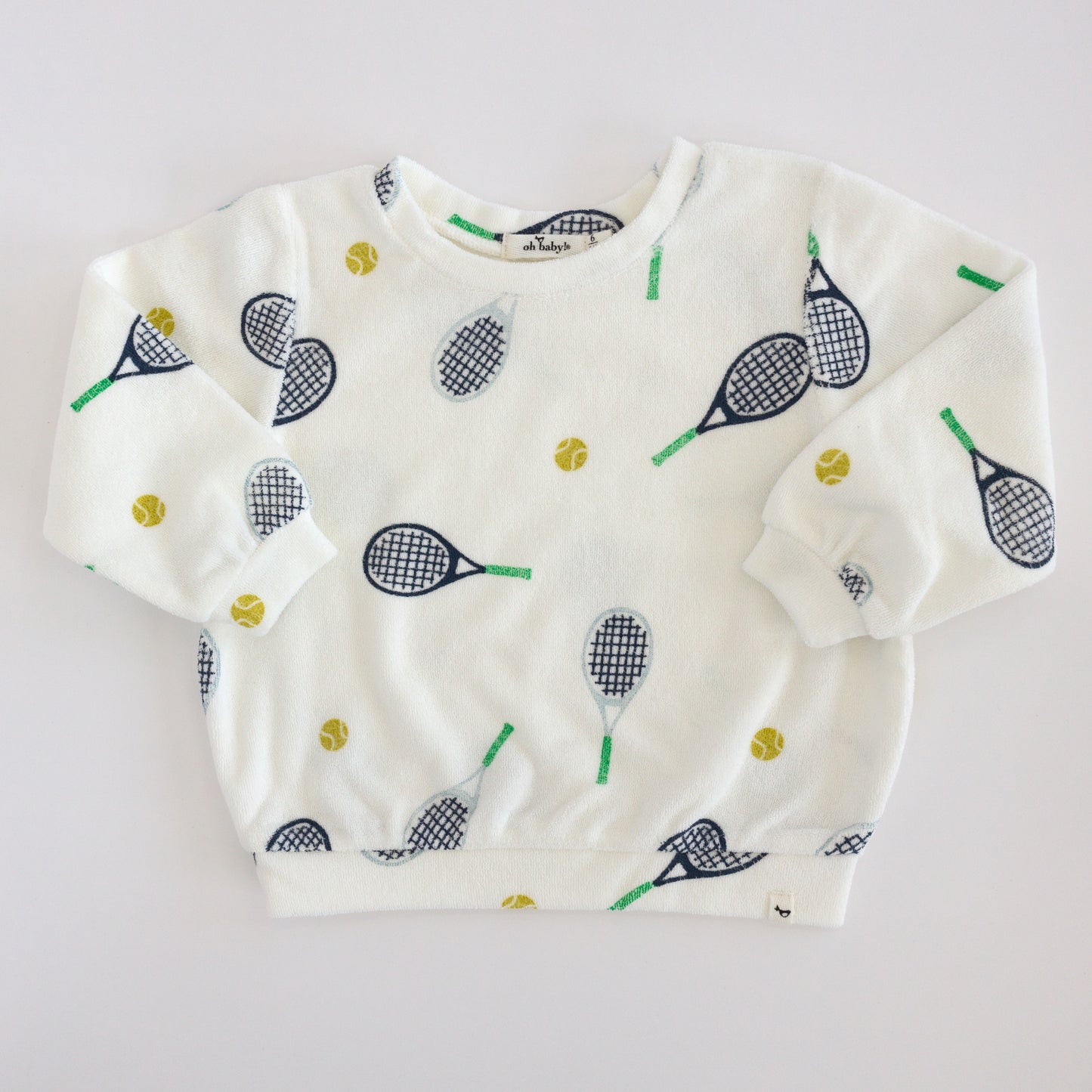 Tennis Print Boxy