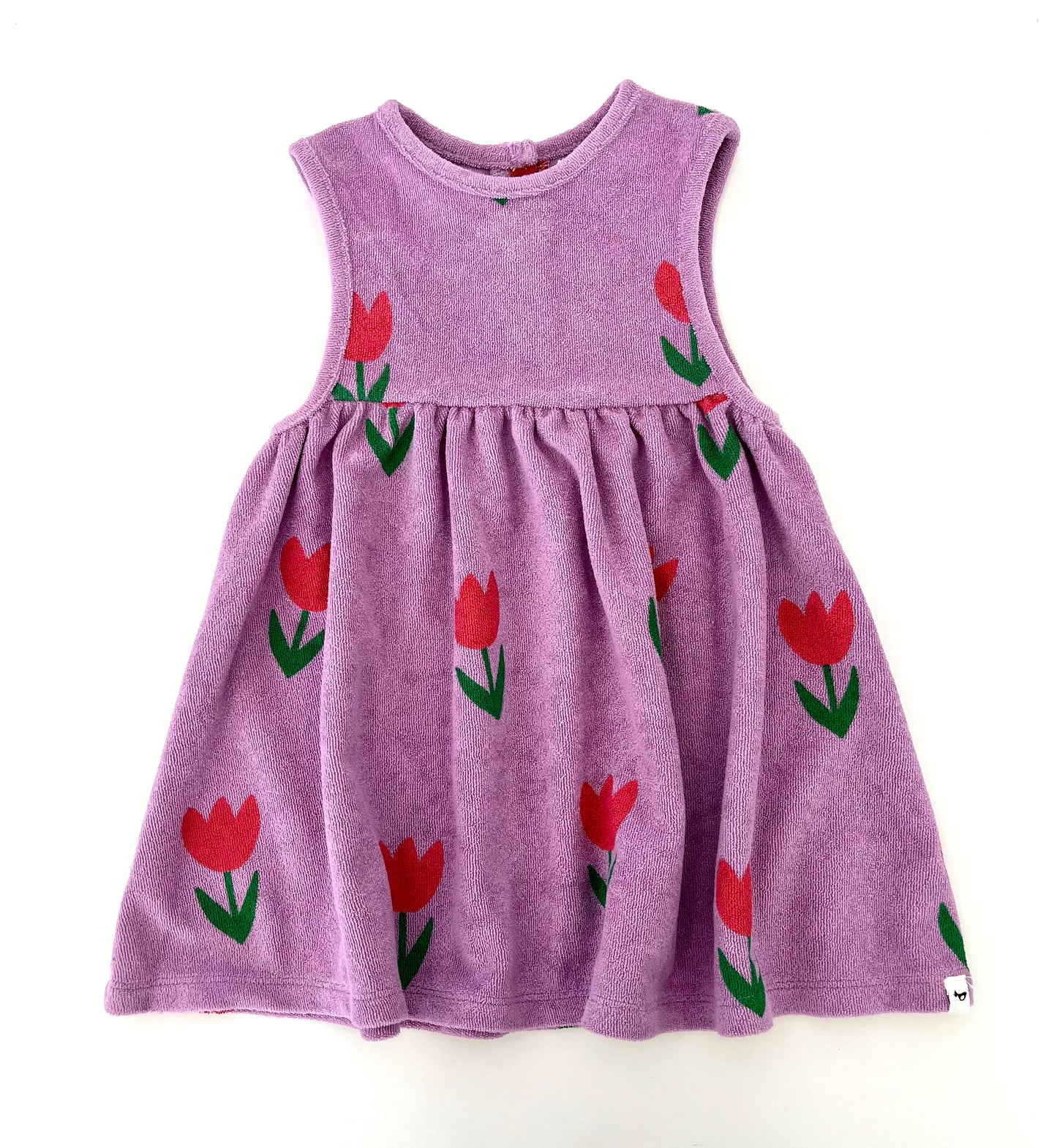 Tulip Print Tank Dress