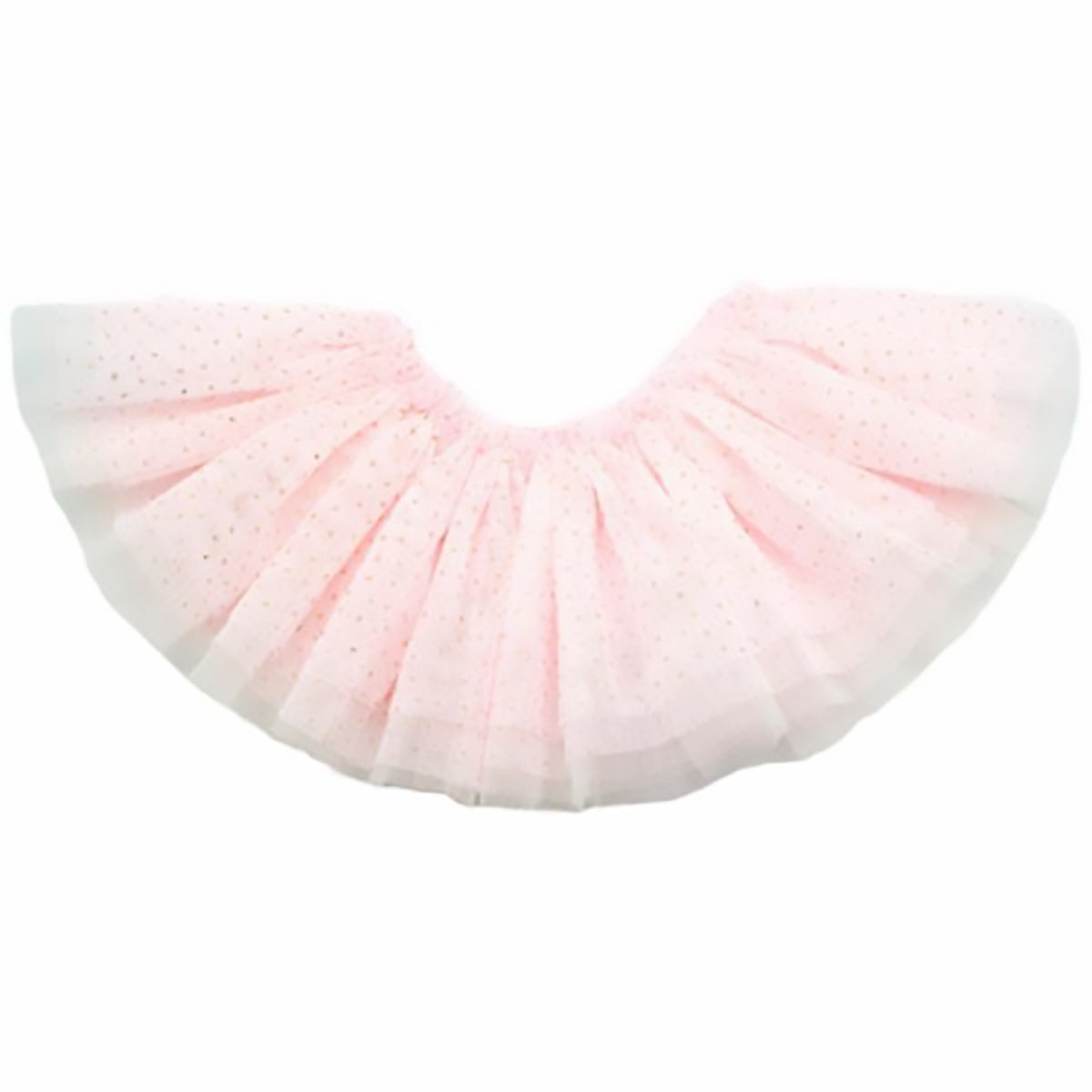 Frill Tutu Pale Pink/Gold Over Cream (infant)