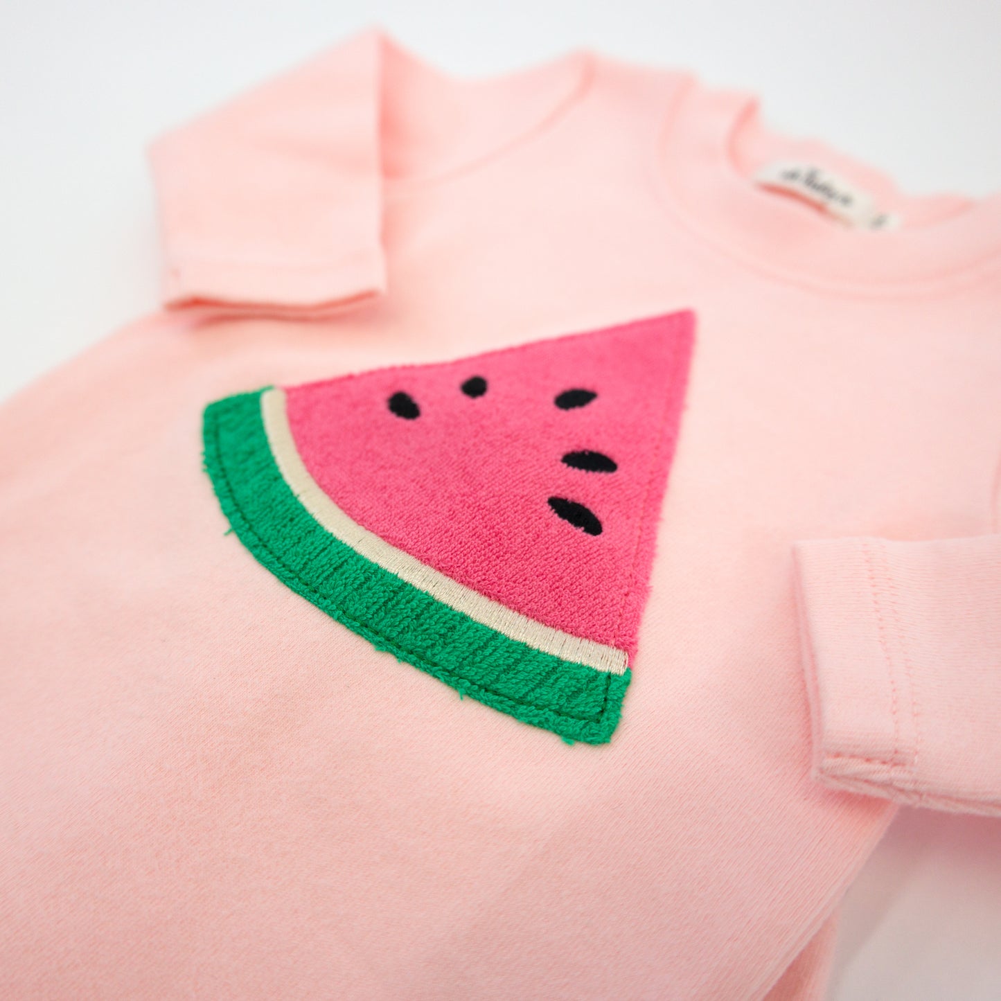 Watermelon Terry Applique 2pc Set