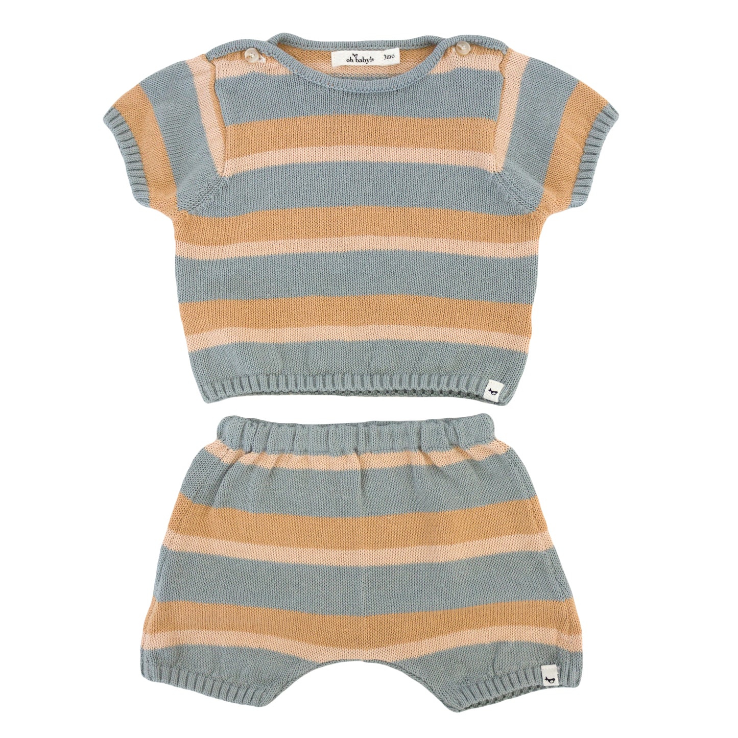 Country Club Knitted Short Set