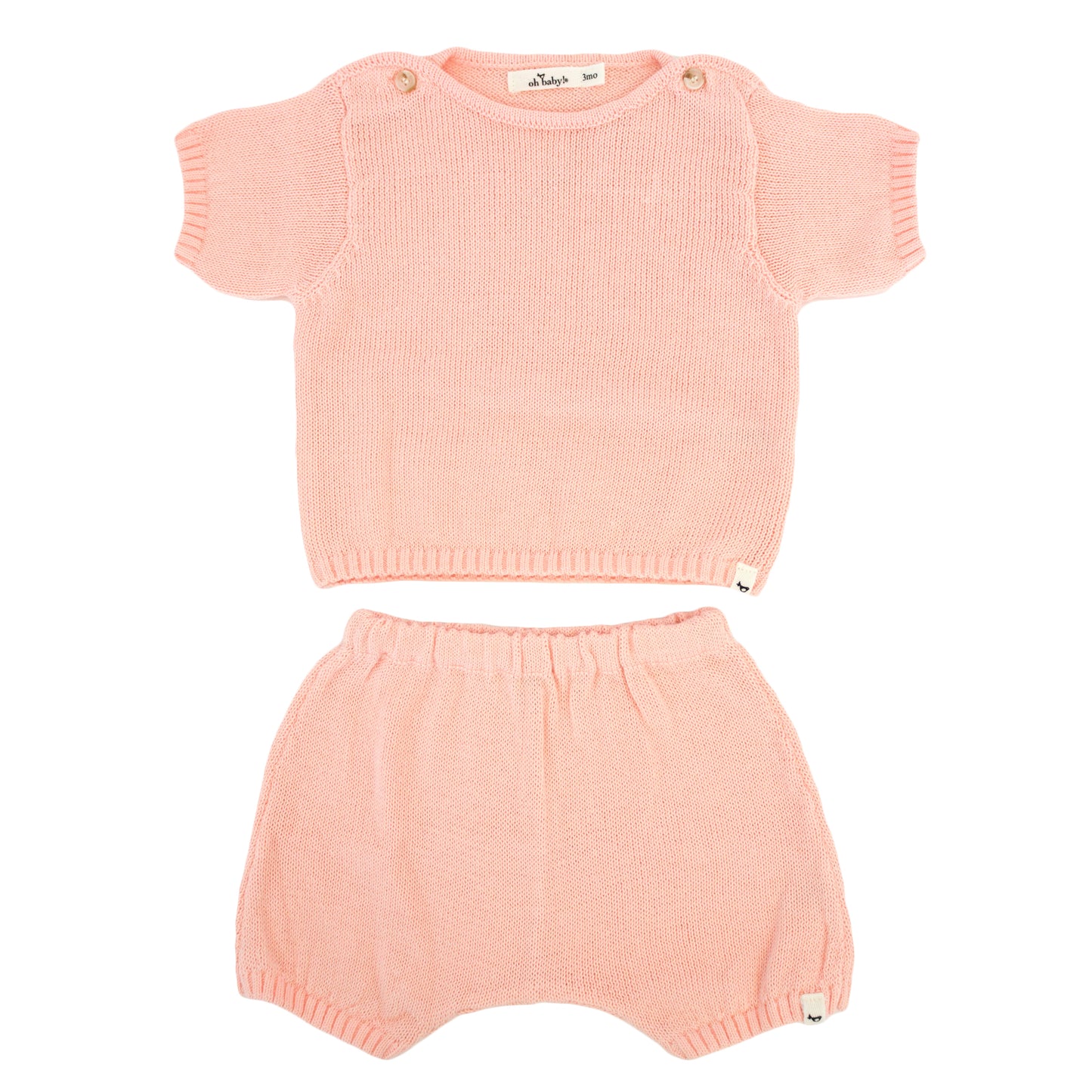 Country Club Knitted Short Set