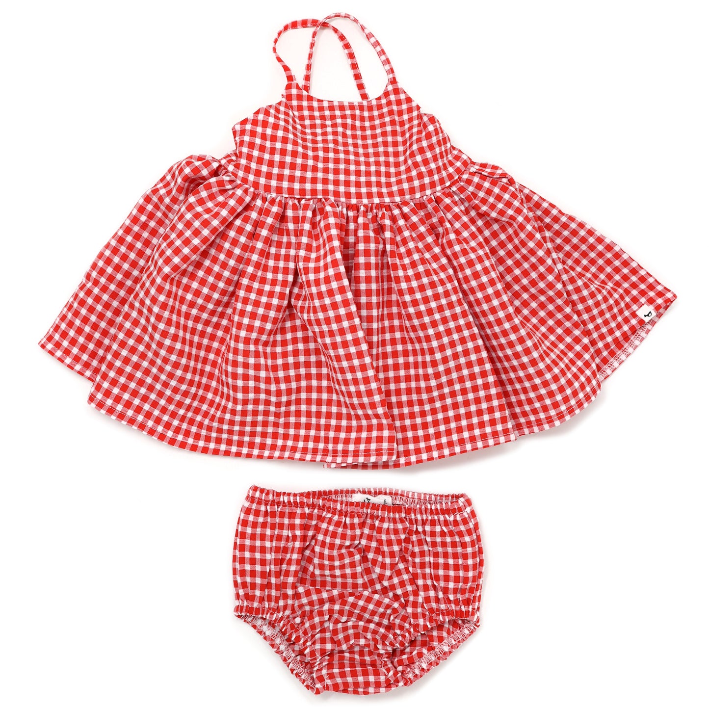Gingham Party Dress (Panty to Sz 2-3)