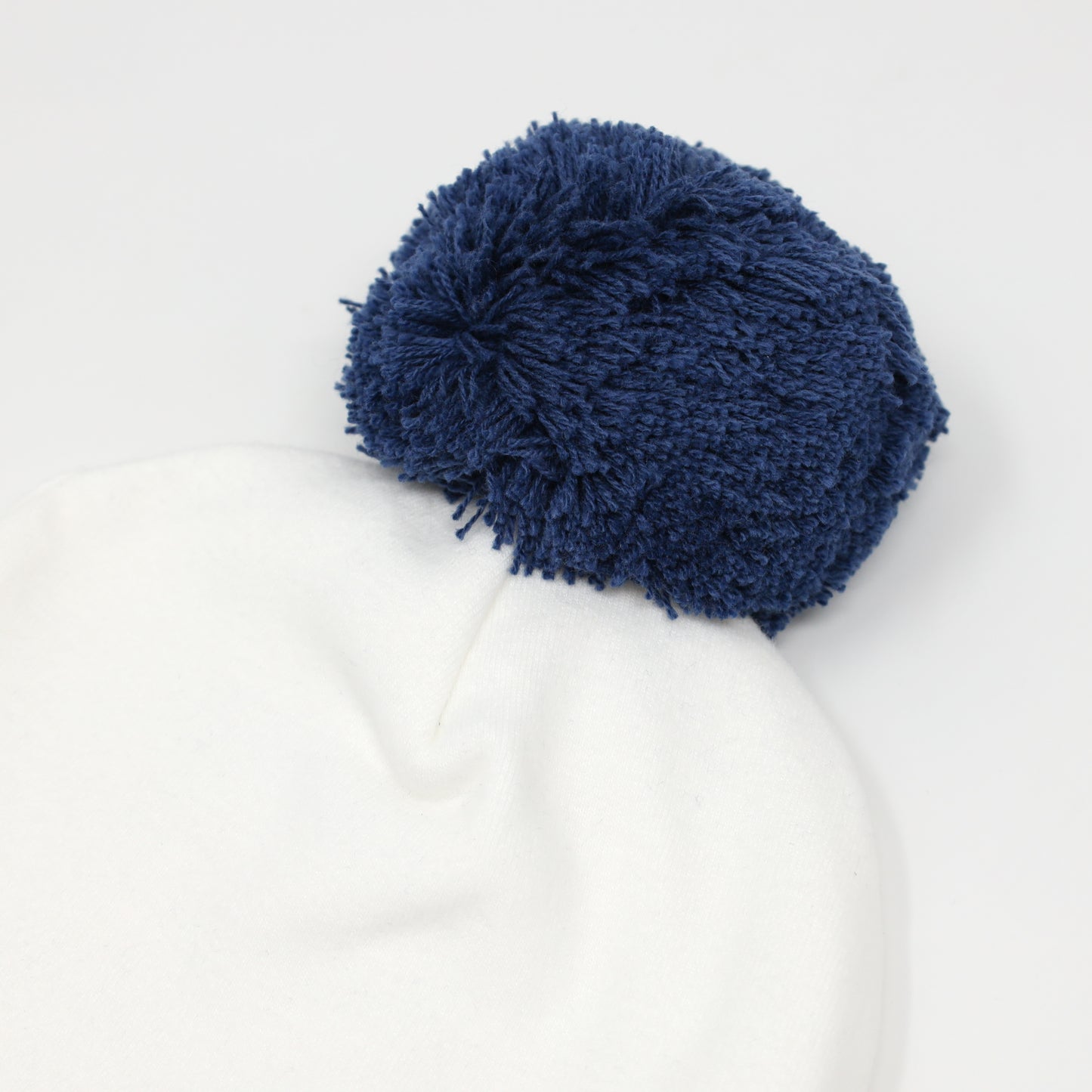 Denim Pom Hat