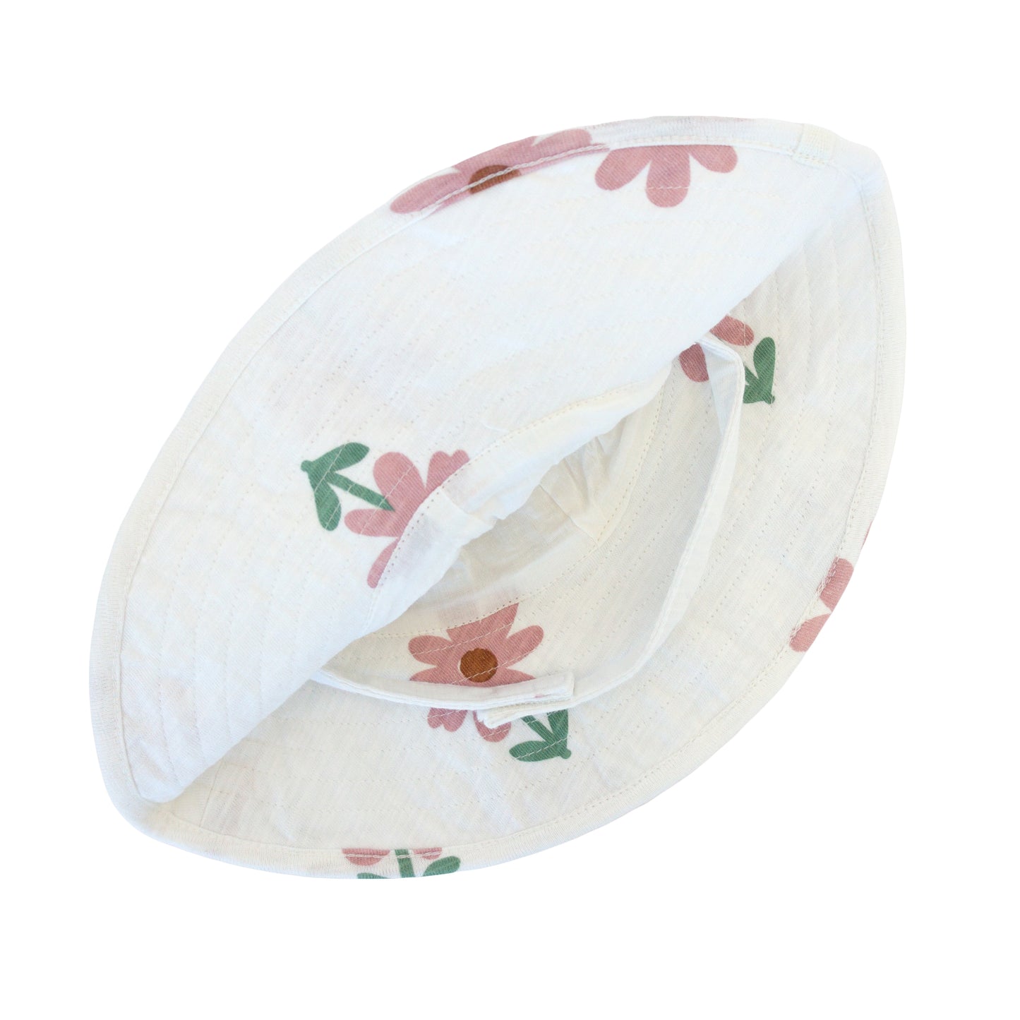 Picking Daisies Print Cotton Sunhat