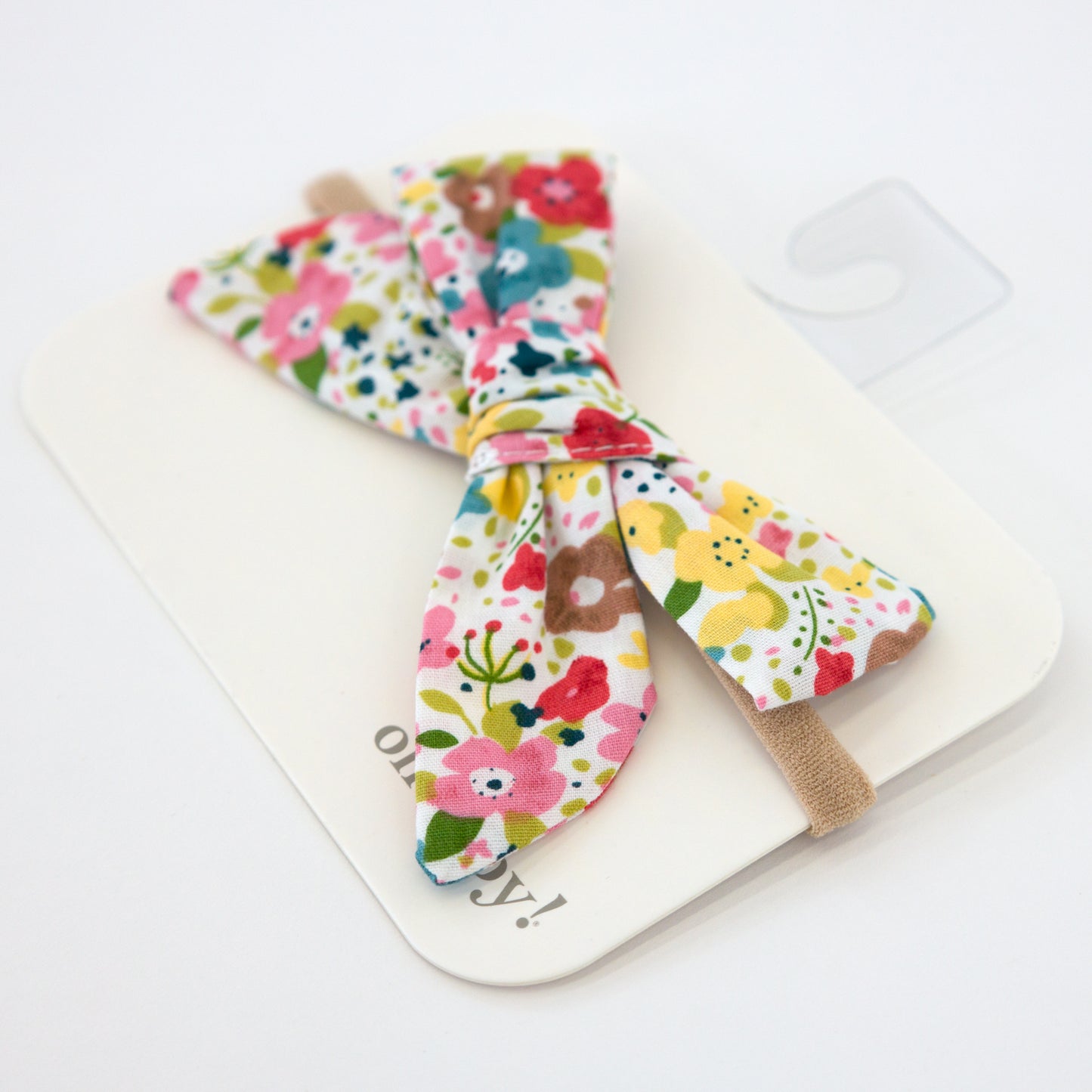 Wild Flower Garden Bow Nylon Headband