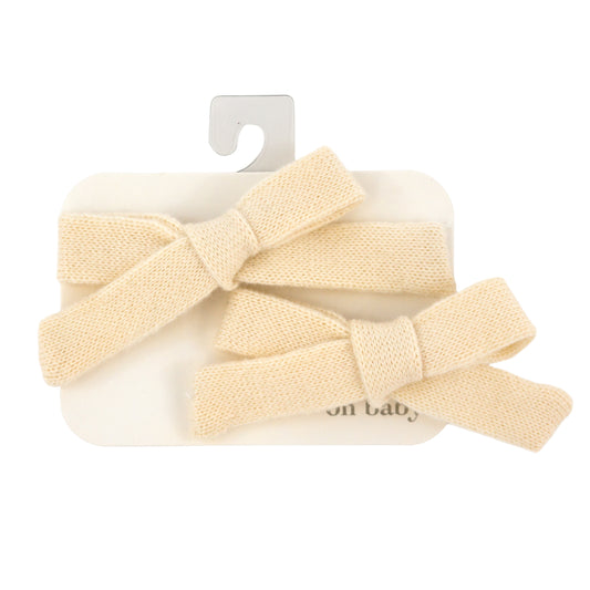 Scandi Tie Bow Clip Set