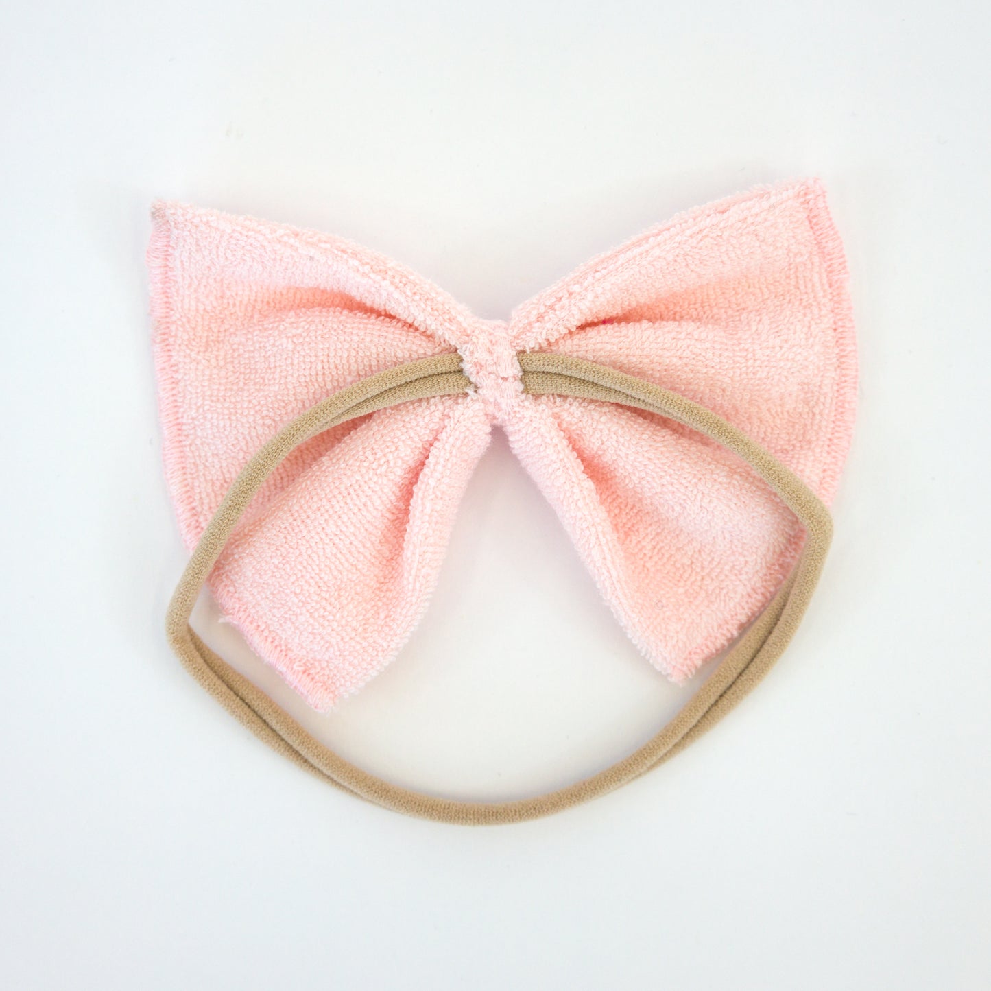 Terry Bow Nylon Headband