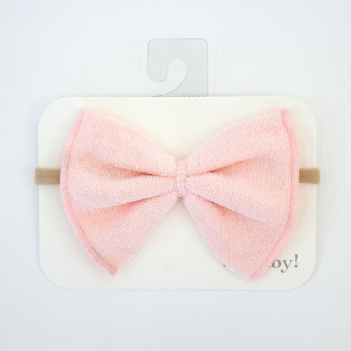 Terry Bow Nylon Headband