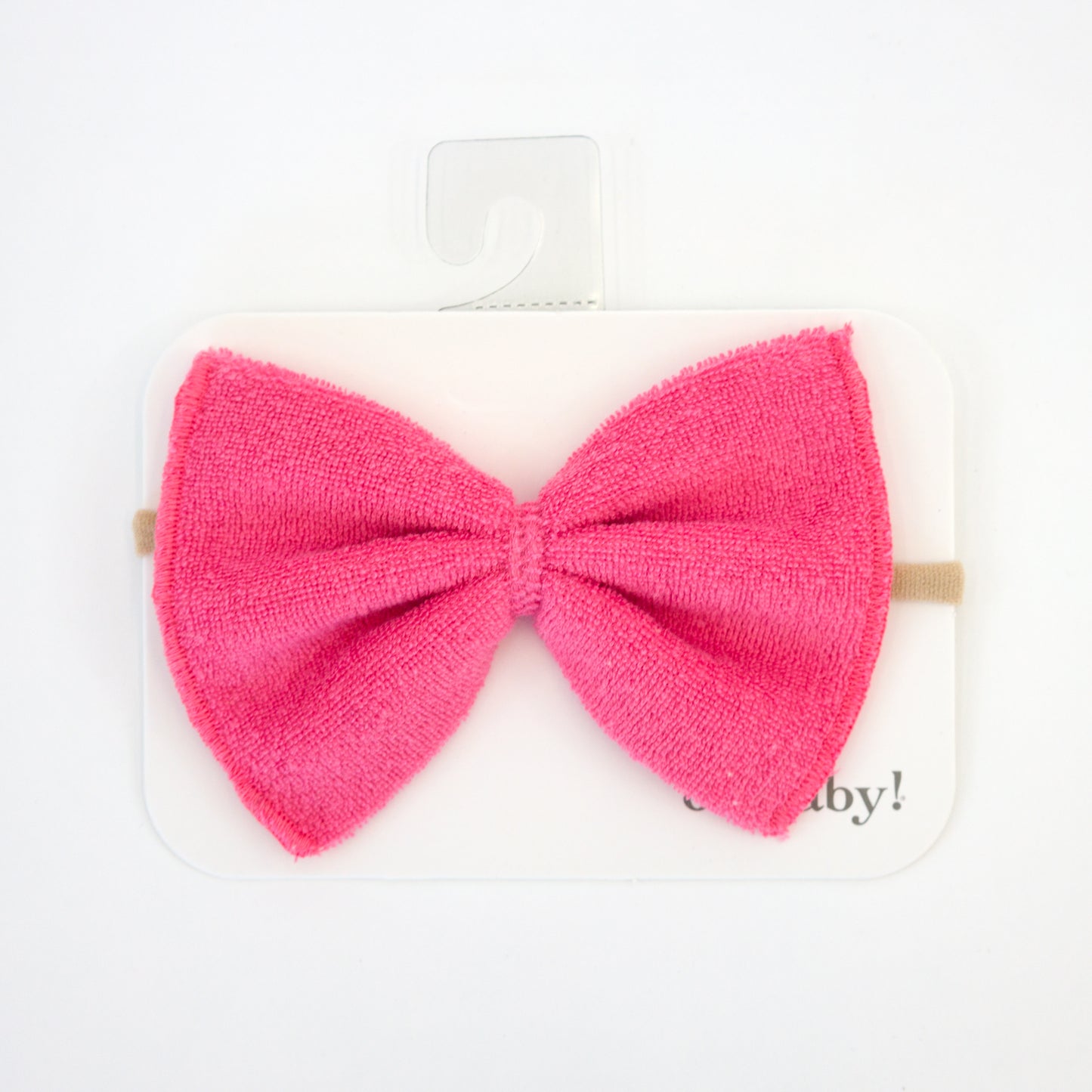 Terry Bow Nylon Headband