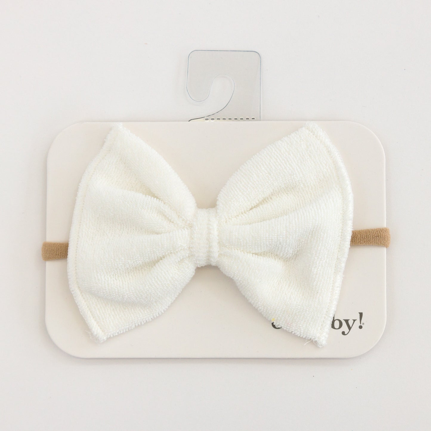 Terry Bow Nylon Headband