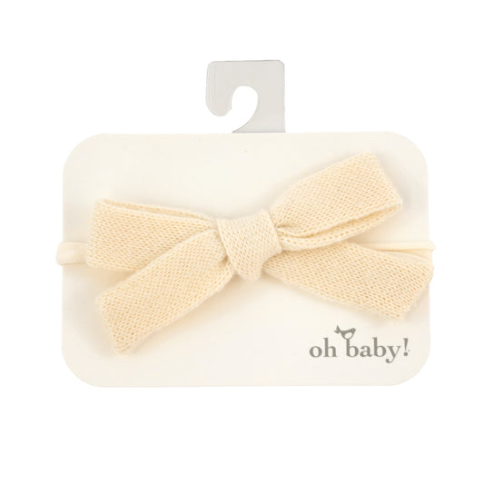 Scandi Tie Bow Nylon Headband