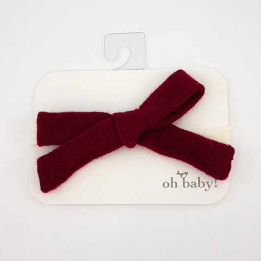 Scandi Tie Bow Nylon Headband