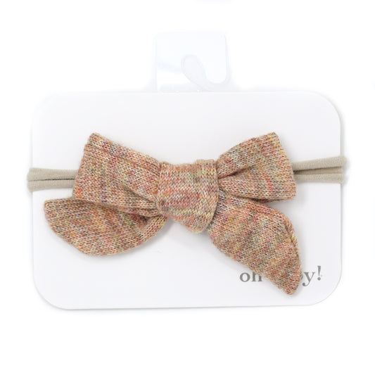 Scandi Sweater Bow Headband