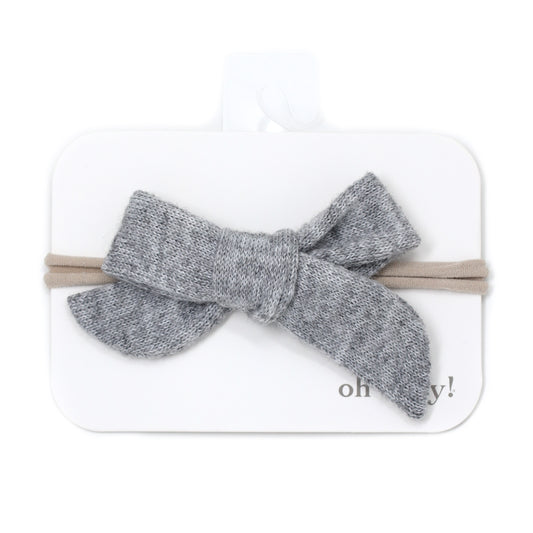 Scandi Sweater Bow Headband