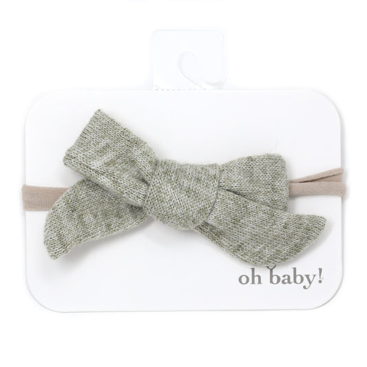 Scandi Sweater Bow Headband