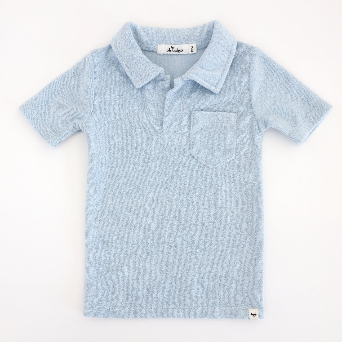 Terry Baby Polo Shirt