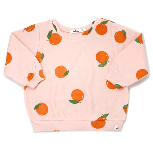 Oranges Print Brooklyn Boxy