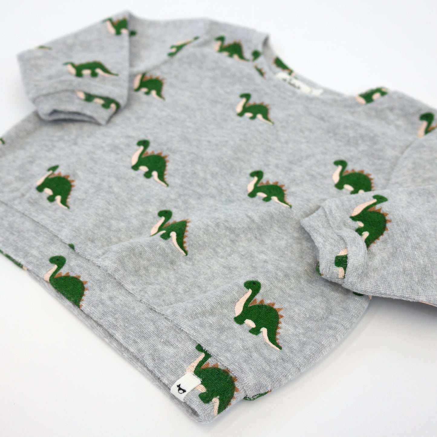 Dinosaur Print Brooklyn Cotton Terry Boxy