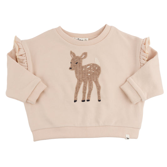 Deer Applique Millie Slouch