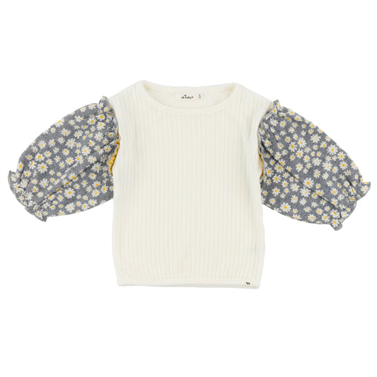 Pucker Mini Daisies Nellie Blouse