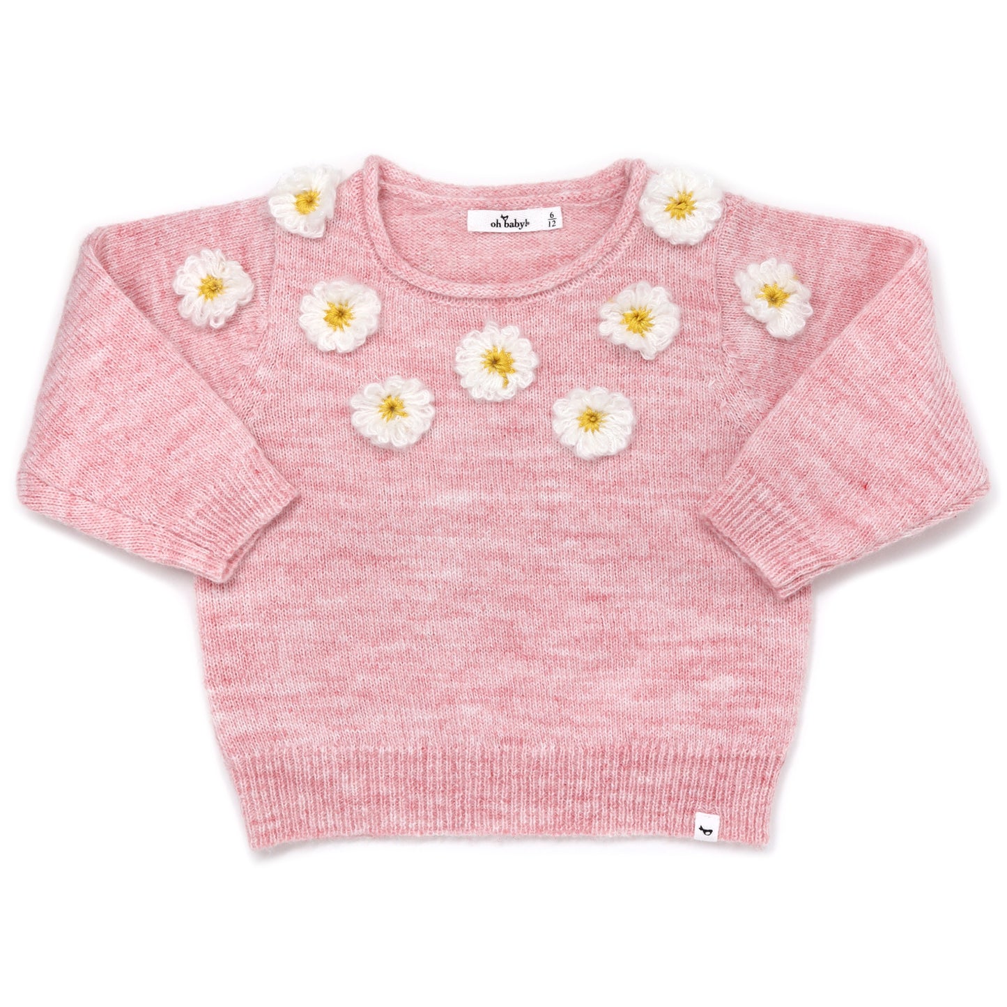 Scandi Flower Sweater