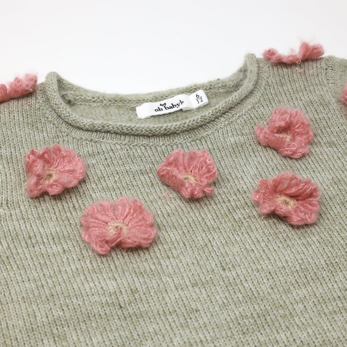 Scandi Flower Sweater