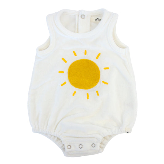 Golden Sun Terry Applique Terry Bubble