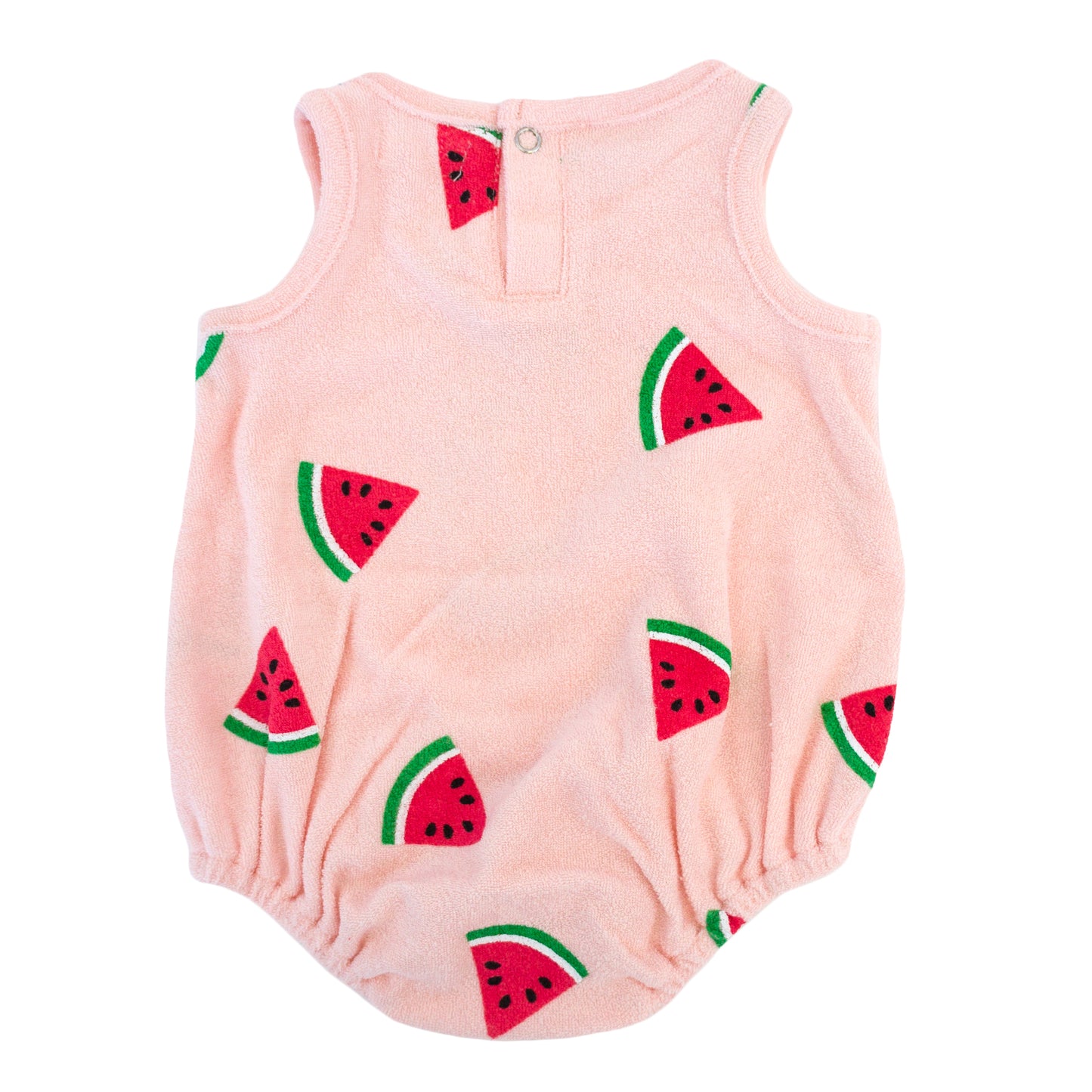 Watermelon Print Terry Bubble