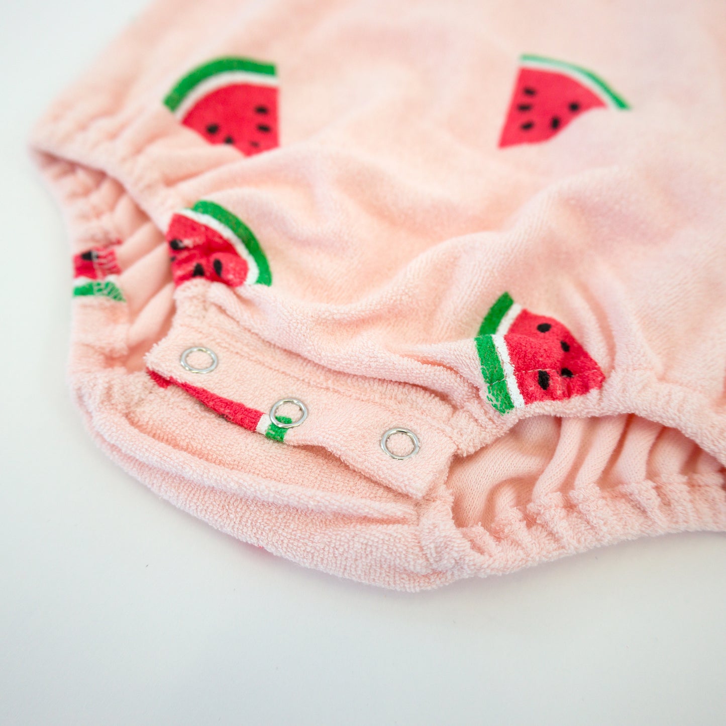 Watermelon Print Terry Bubble