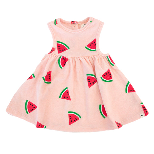 Watermelon Print Tank Dress