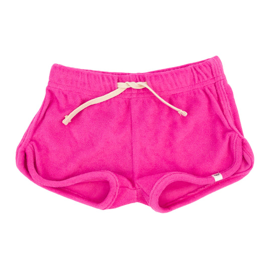 Drawstring Shorter Terry Track Short