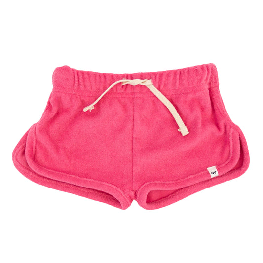 Drawstring Shorter Terry Track Short