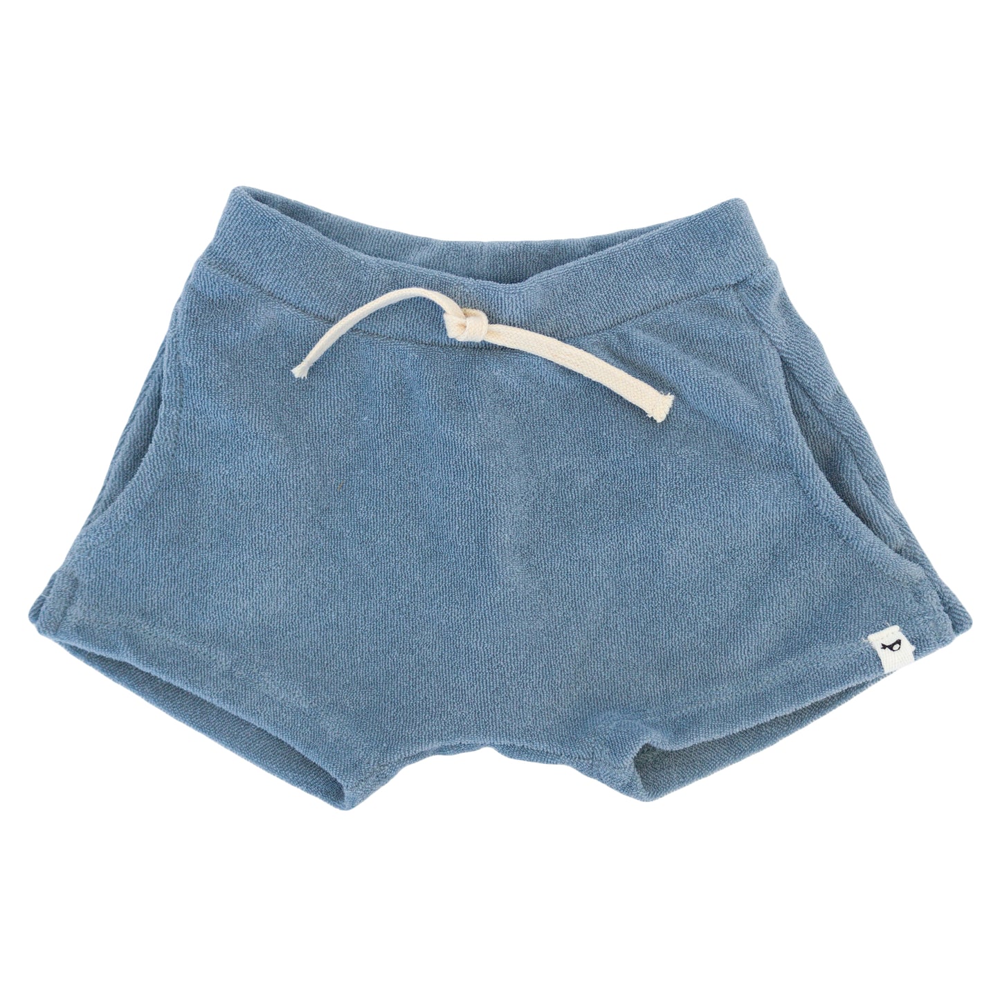 Pocket Drawstring Terry Baby Shorts