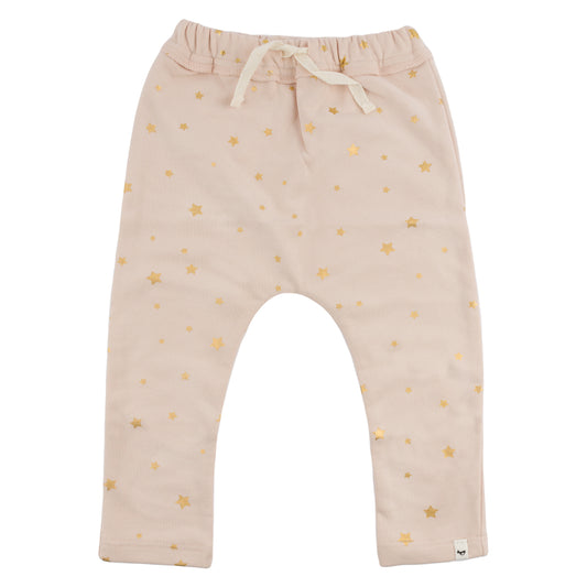 Mini Stars Gold Foil Brooklyn Jogger