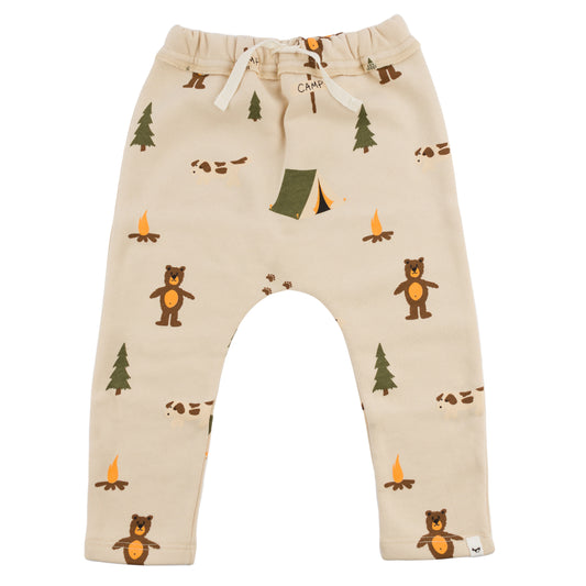 Camping Print Brooklyn Jogger