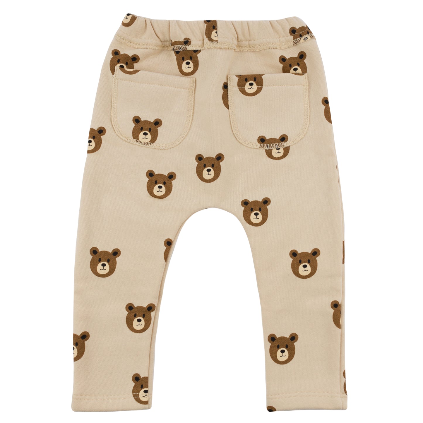 Teddy Bear Face Print Brooklyn Jogger