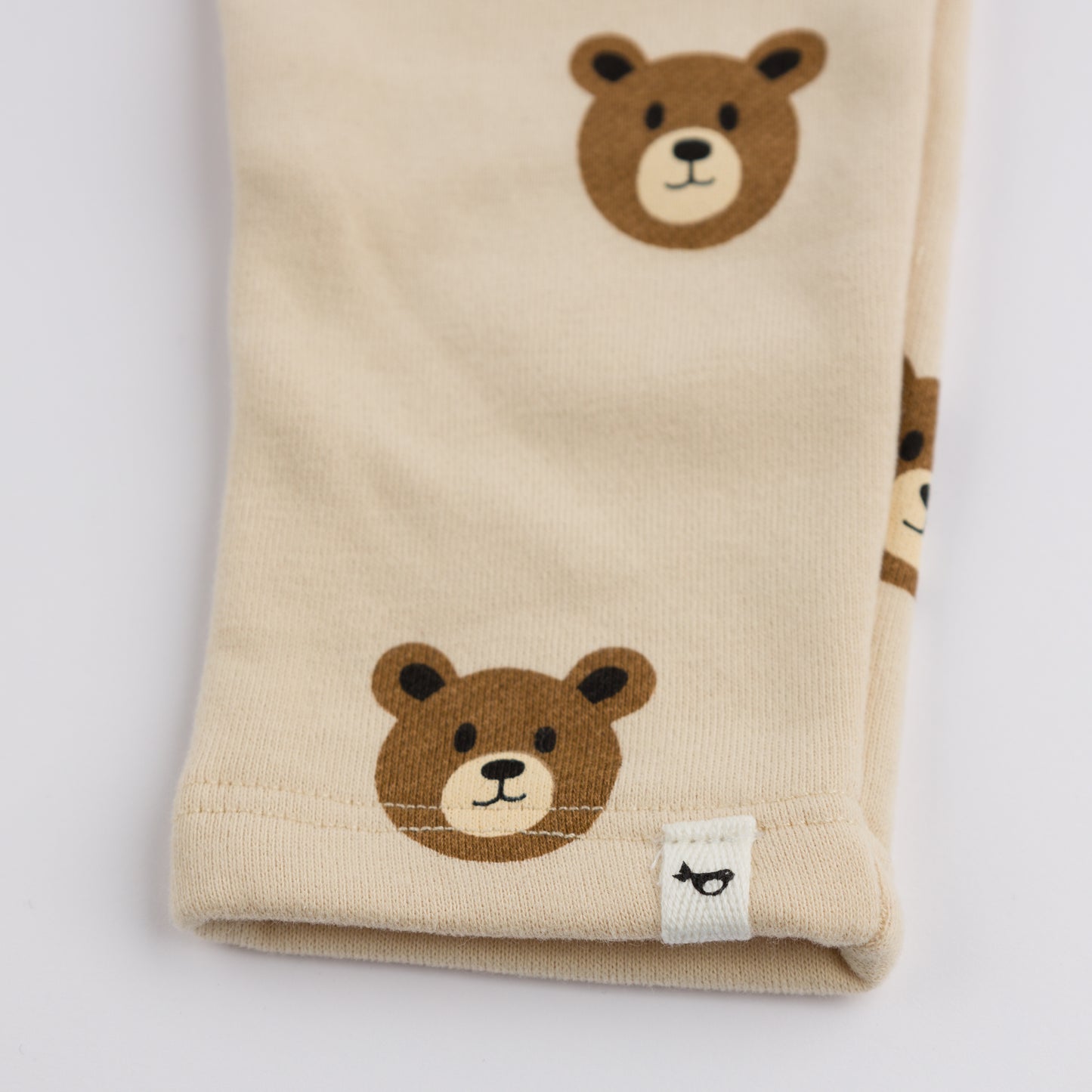 Teddy Bear Face Print Brooklyn Jogger