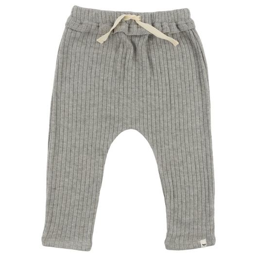 Wide Rib Fuzzy Sweater Knit Brooklyn Jogger