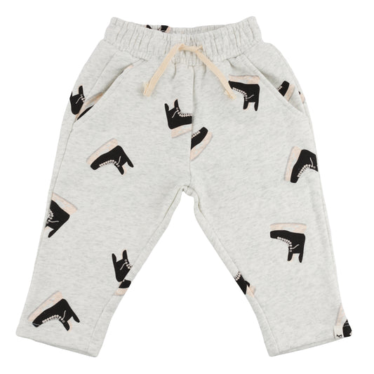 Hockey Skate Print Pocket Jogger