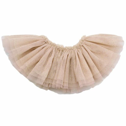 Frill Tutu Champ/Gold Over Dk Blush Tulle (girl)